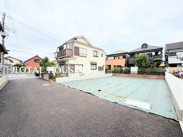 【前面道路含む現地写真】 | 府中市武蔵台3丁目　売地　全1区画