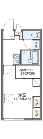 レオパレスセイバーの間取り