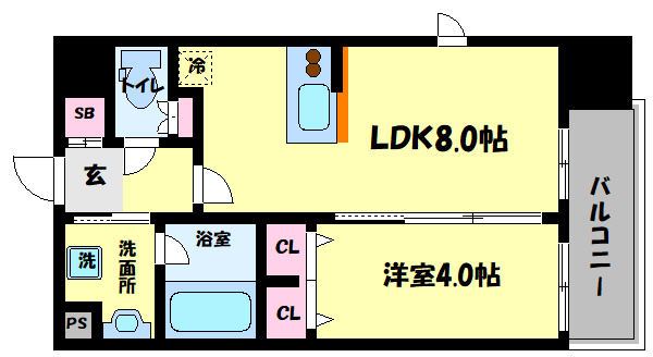 リアライズ花園町駅前の間取り|リアライズ花園町駅前　間取り