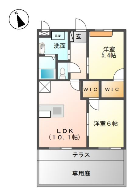 フレシールの間取り