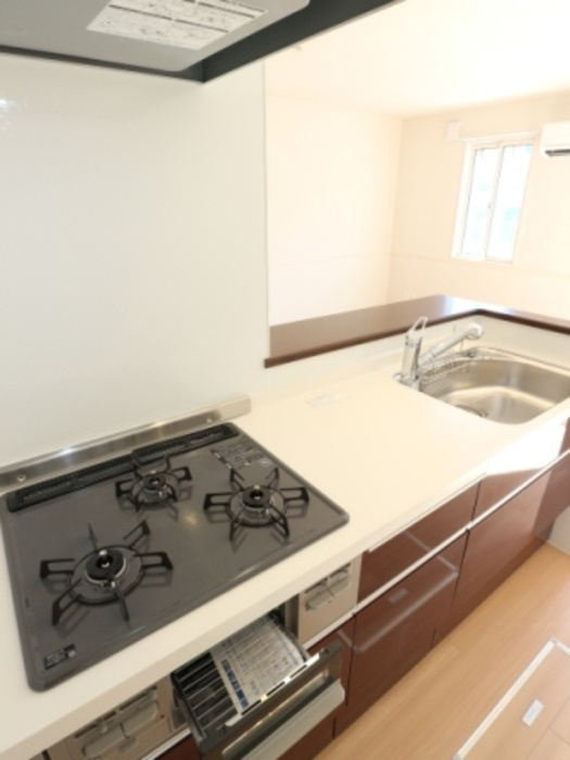 BLESS HOUSE柏西町Dのキッチン|きれいなキッチンです