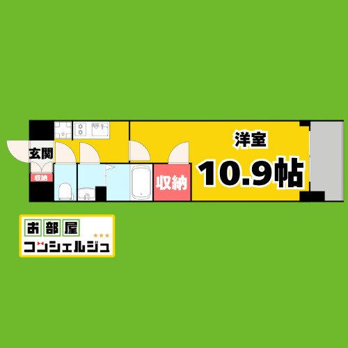 プレサンス丸の内リラティの間取り