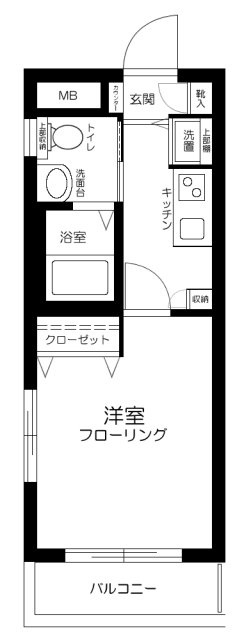 トーシンフェニックス中野新橋パインアイルの間取り|間取りです。