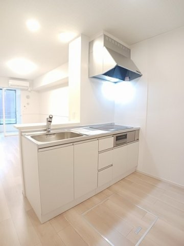 カーサ　シトラス仏生山Ⅱのキッチン|使いやすいキッチンです