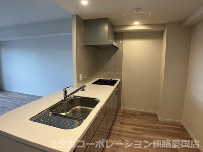 【キッチン】 | デュオヒルズ釧路 | ビルトイン食洗機付なので食器洗いが楽です