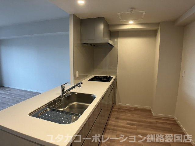 【キッチン】 | デュオヒルズ釧路 | ビルトイン食洗機付なので食器洗いが楽です