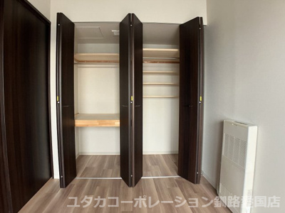 【収納】 | デュオヒルズ釧路 | たっぷりとした収納スペースです
