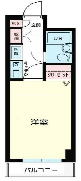 日神パレステージ大森第二の間取り|間取りです。