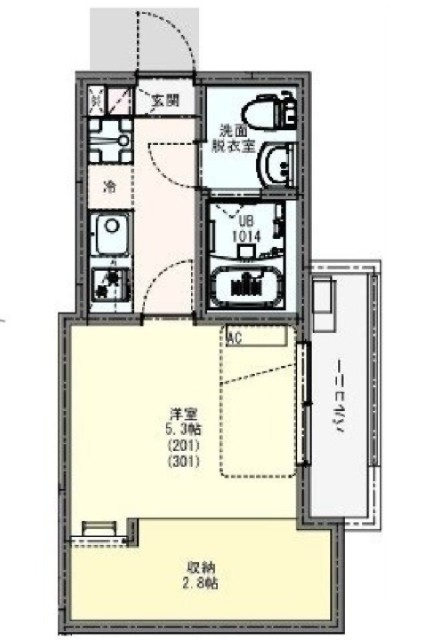 ＫＬＥＩＳ草加の間取り