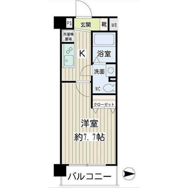 ムエット菊川の間取り