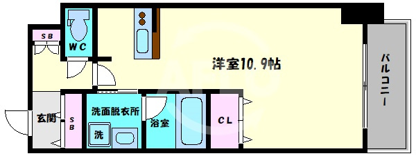 ブラービ上本町の間取り|ブラービ上本町　間取り