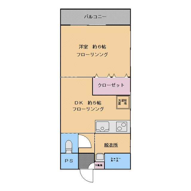 ゴシマハイツの間取り