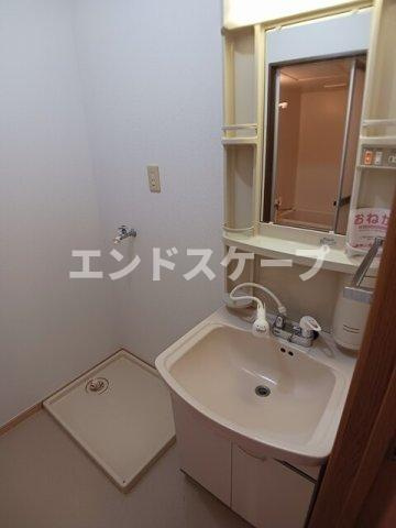 サニーホームズ　Ｂの洗面所|高崎、前橋のお部屋探しはエンドスケープまで！お客様の理想お聞かせ下さい♪