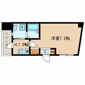 リード東中野の間取り|間取りです。