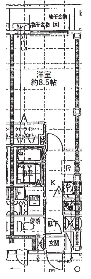 GENOVIA原木中山の間取り