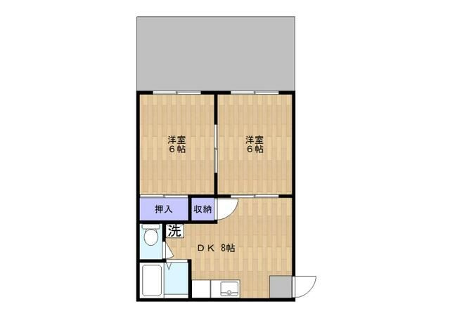ときわハイムの間取り
