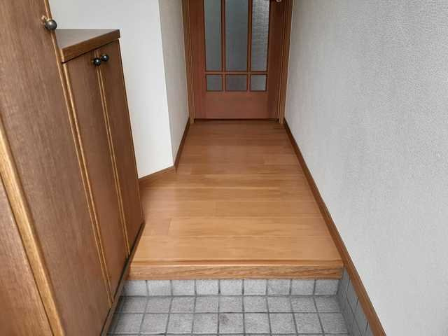 ソレアードＴＫの玄関