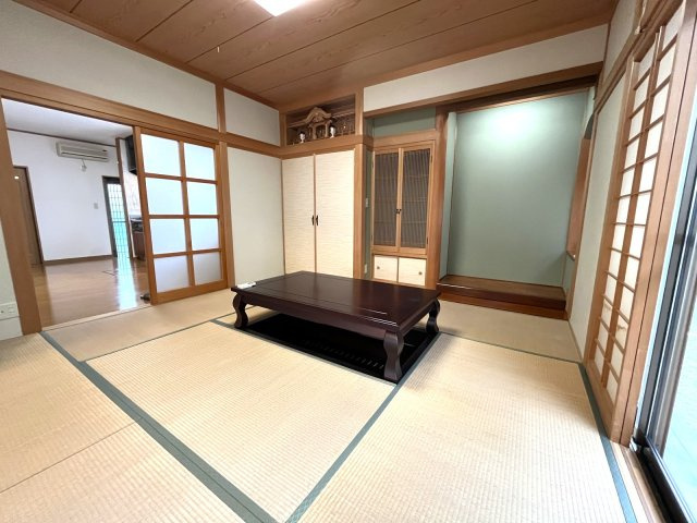 「二世帯住宅をお探しの方にも」　高知市三園町　中古一戸建ての和室|和室には冬に大活躍の掘りごたつがあります♪