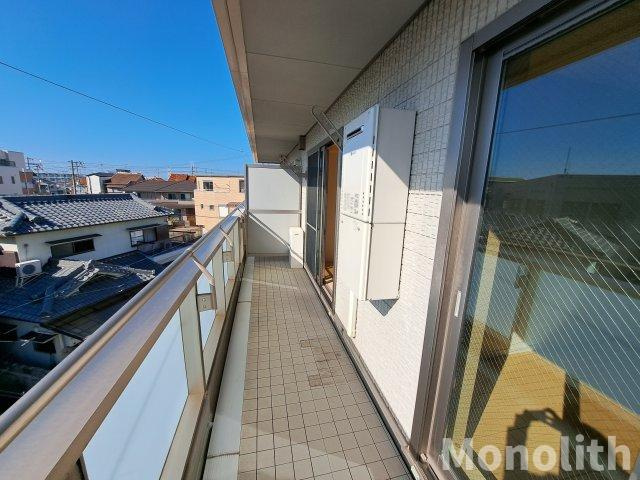 パルティールⅢのバルコニー