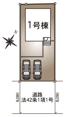 常総市新石下　第11　新築戸建ての区画図|区画図です♪