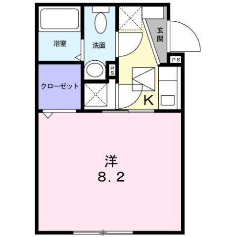 メゾン　ミニヨンの間取り
