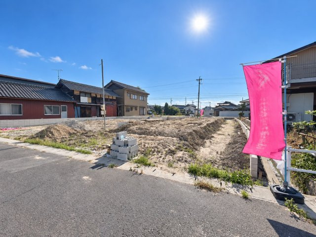 リーブルガーデン　一宮市冨田古川　全3区画分譲の外観|「現地（2026年10月9日）撮影」　
■全体写真　
■ヤマダ不動産　株式会社リライフ　
