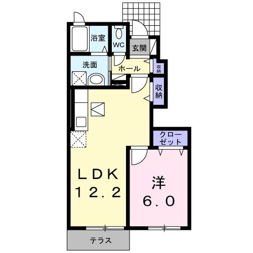 ベル　アンジュの間取り