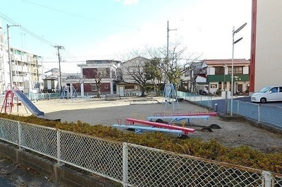 【周辺】 | アンジュールＢ | 新浜団地公園まで400m