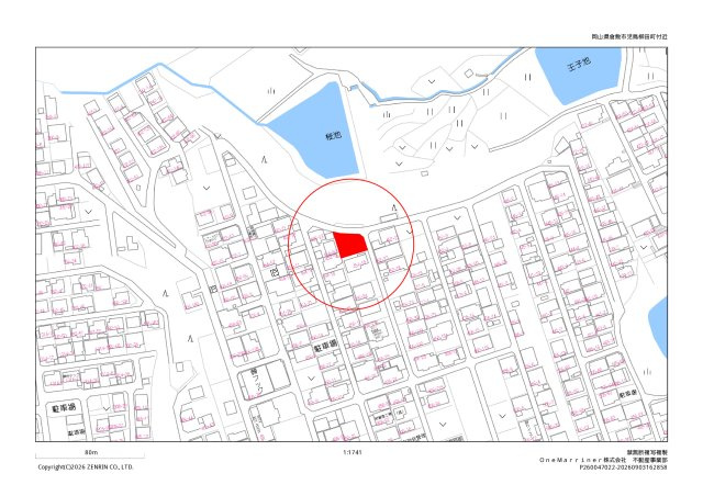 【売地】倉敷市児島柳田町の地図