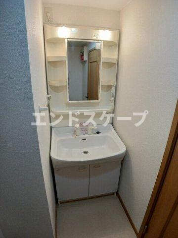 メゾンアンソレイエの洗面所|高崎、前橋のお部屋探しはエンドスケープまで！お客様の理想お聞かせ下さい♪