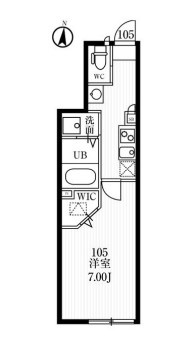 ミハス浦和の間取り