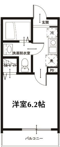 メルディア中浦和の間取り