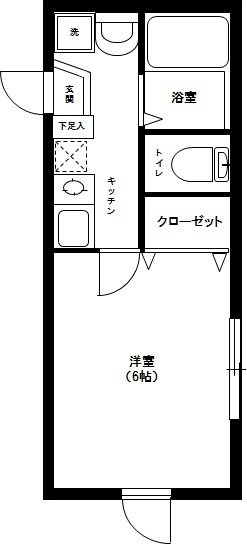 キャメル草加 の間取り