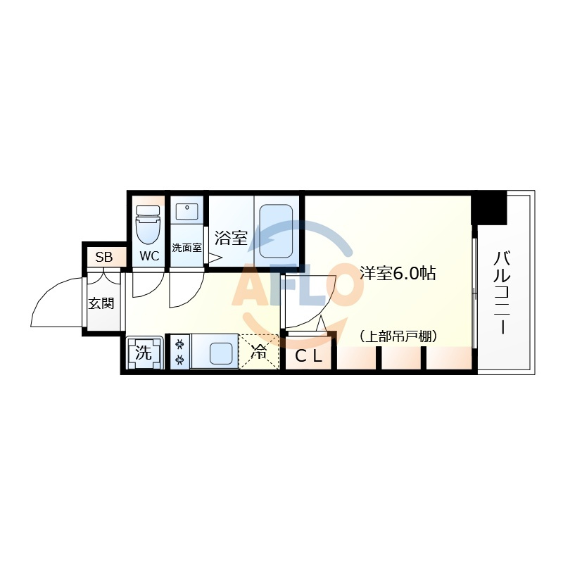 プレサンス東小橋エレディータの間取り|プレサンス東小橋エレディータ　間取り