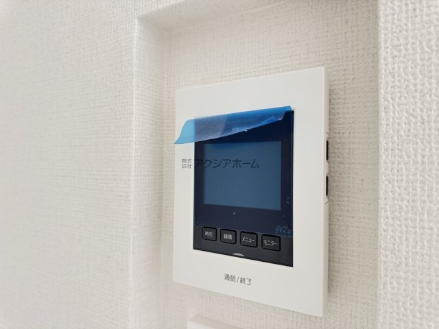 入間市高倉5丁目・全15棟　新築一戸建　4号棟の設備|来訪者が確認出来て安心なTVモニター付インターホン