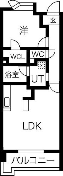 サプリーム大田川の間取り