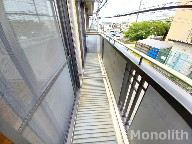 サンメゾンさつきのバルコニー
