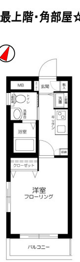 トーシンフェニックス中野新橋パインアイルの間取り