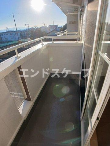 ミストラルＢのバルコニー|高崎、前橋のお部屋探しはエンドスケープまで！お客様の理想お聞かせ下さい♪