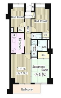 【間取り】 | シティハイム京島 | 間取りです。