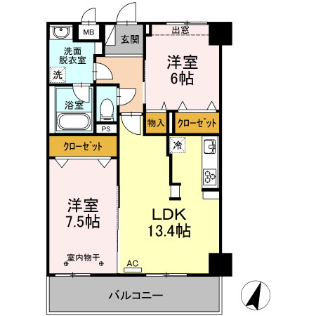 グランドウェルストーンの間取り