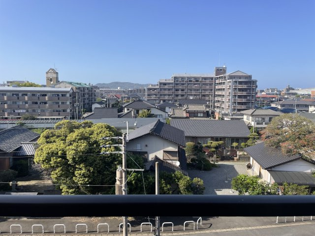 アーサー福重リバーコートの展望|北向きバルコニーからの眺望