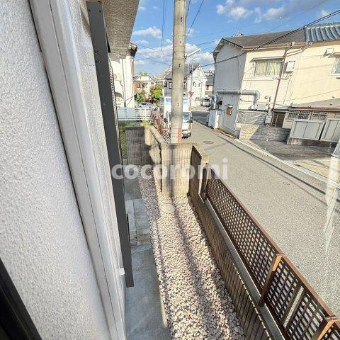 東香里新町戸建てのエントランス