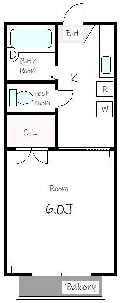 ハイツタカセの間取り