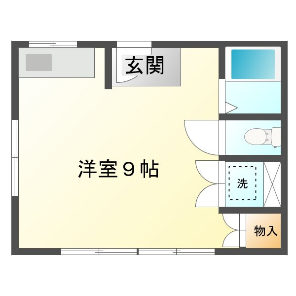 メイセイビルの間取り