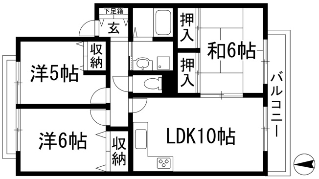 【間取り】 | グリーンコート