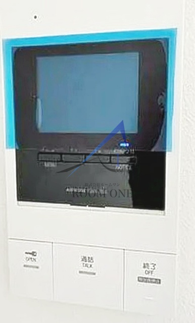 リベラコート多摩川のセキュリティ|モニター付きインターホンです。