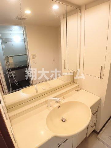 クレストフォルム上野グランステージの洗面所