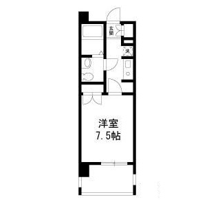 シャリオ本芝の間取り|間取りです。