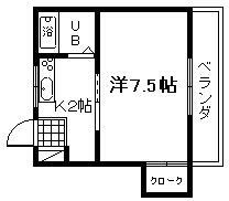 【間取り】 | ラフォーレ西大路